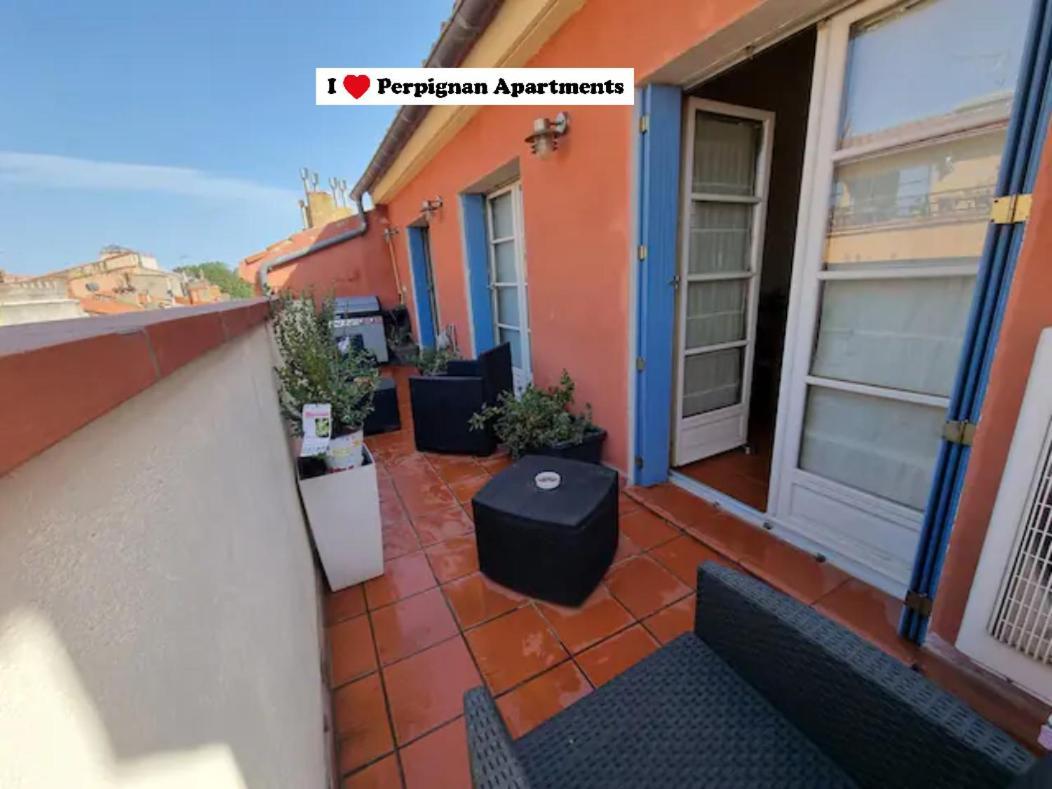 I Love Perpignan Duplex Terrasse Exterior photo